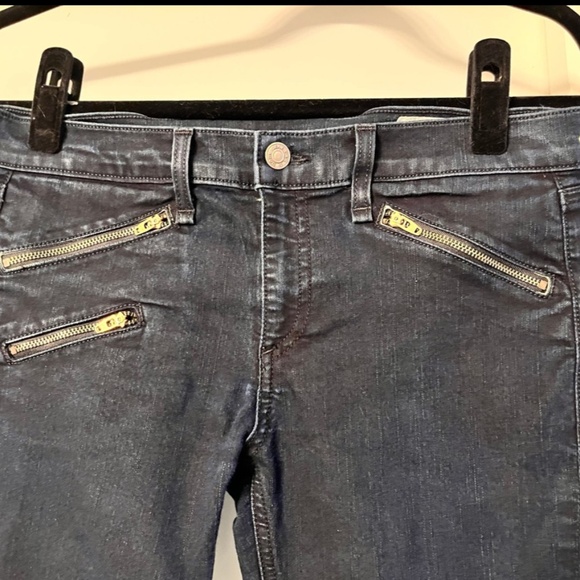 Rag & Bone Jeans Womens 28 Copper Midnight Denim Skinny Stretch - Picture 3 of 3